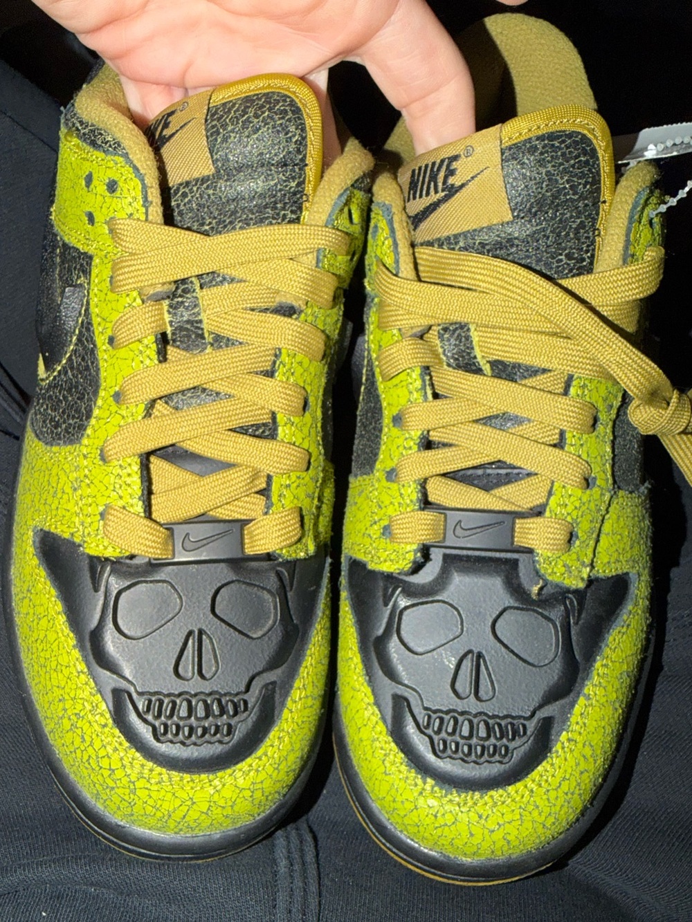 The Nike Dunk Low 'Halloween Skull Retro QS 5m, 5y or 6.5 w